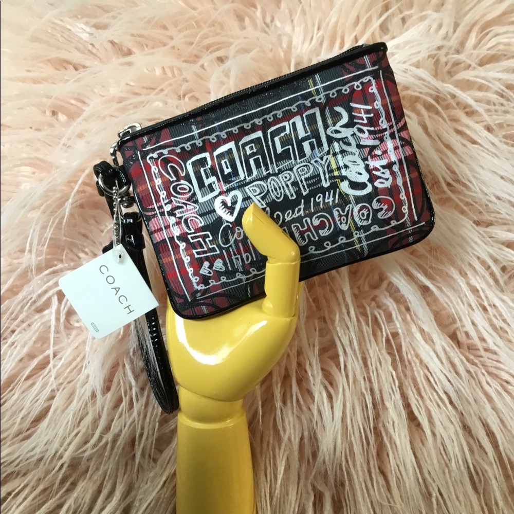 Coach Poppy wristlet